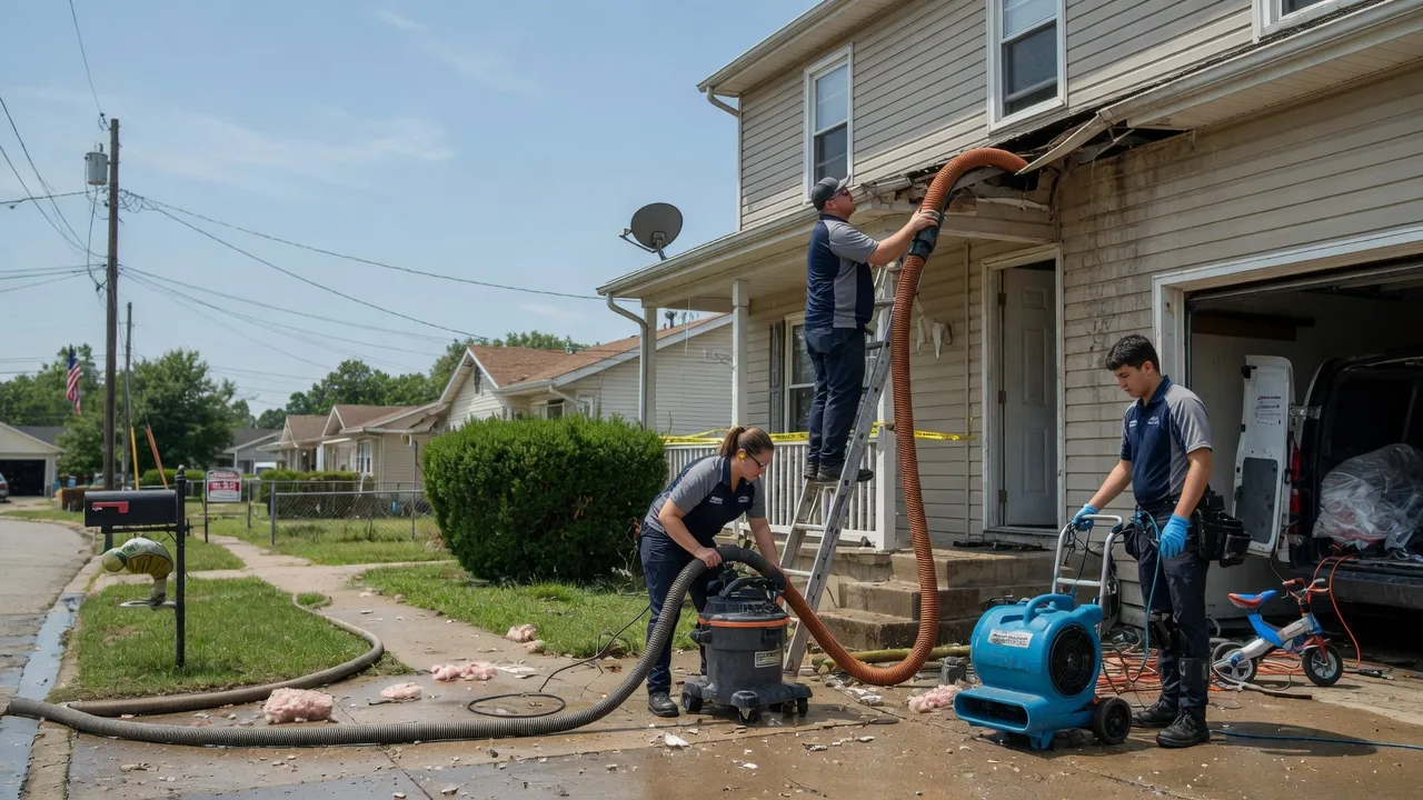 Water Damage Restoration in Pleasureville, KY near me